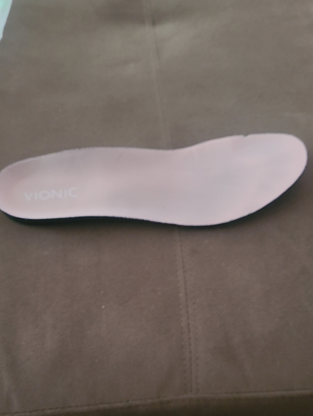 Vionic Slip-On Athletic Sneakers in Pink, Gray & Cream Size 10 - Picture 12 of 13